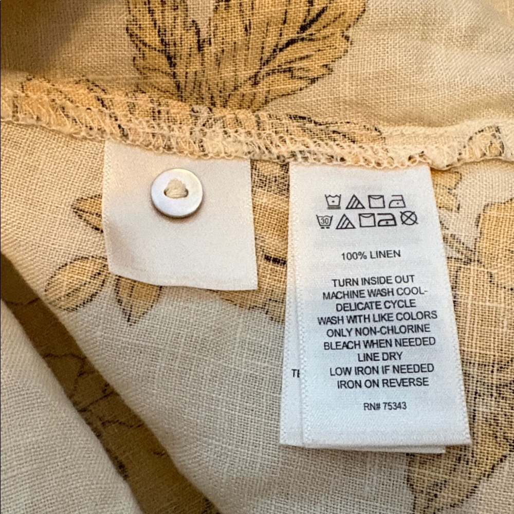 Cynthia Rowley White Sundress with Yellow Floral Print - Picture 7 of 7